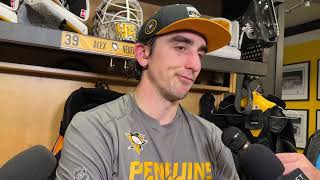 Penguins Alex Nedeljkovic has more wisecracks explains why team was better [upl. by Nowell]