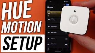 Philips Hue Motion Sensor Setup and Configuration [upl. by Perlie317]