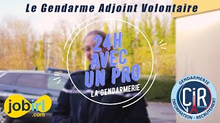 GENDARME ADJOINT VOLONTAIRE  24 H AVEC UN PRO  JOBIRL [upl. by Adnovay]