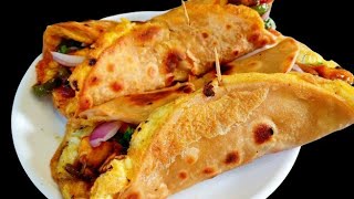 Paneer Egg Roll Recipe  पनीर एग रोल रेसिपी  Street Style Egg Roll Recipe  Egg Roll [upl. by Ekrub]