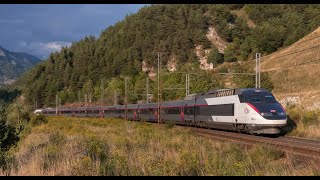 Trains français et italiens à Modane 22 Août 2021 [upl. by Hardej]