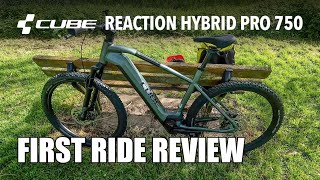 Cube Reaction Hybrid Pro 750  First Ride [upl. by Darmit]