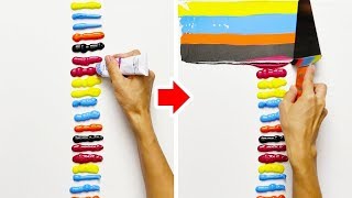 20 LIFE HACKS UM DEINE WÄNDE AUFZUMOTZEN [upl. by Ettolrahc]