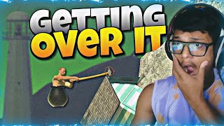 GETTING OVER IT GAMEPLAY 😭 [upl. by Ahsaela355]