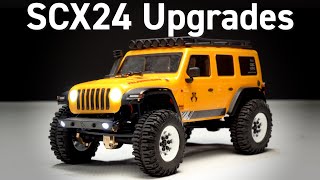 Best SCX24 Upgrades amp Accessories  Part 1 [upl. by Ahcrop]