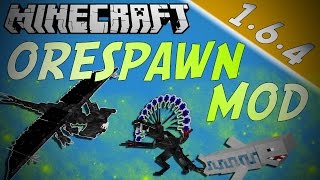 Minecraft 164How To Install The Orespawn Mod HD Commentated [upl. by Anna]