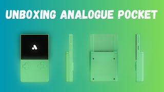 Analogue Pocket Unboxing [upl. by Sualokcin]