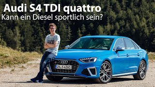 2019 Audi S4 TDI quattro Fahrbericht  Kann ein Diesel überhaupt sportlich sein  Autophorie [upl. by Anilrahc]