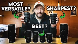 I Ranked ALL my Lenses  BEST to WORST [upl. by Thesda]