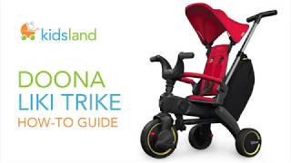 DOONA Liki Trike  StepByStep HowTo Guide by Kidsland [upl. by Ahseek]