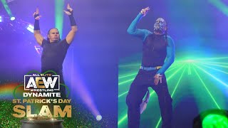 The Hardys Make Their AEW Tag Team Debut  St Patricks Day Slam 31622 [upl. by Enileuqkcaj634]