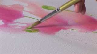 Painting Loose Watercolour Poppies  Tutorial with Artist Joanne Boon Thomas [upl. by Boarer]