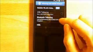 Tethering und mobiler Hotspot  das Samsung Galaxy S3 als Router  Wlan WiFi Modem nutzen [upl. by Dygall]