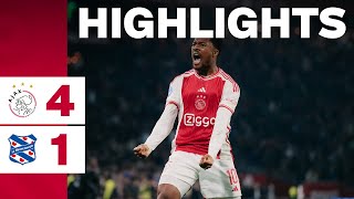 We keep going 📈  Highlights Ajax  sc Heerenveen  Eredivisie [upl. by Sikata267]