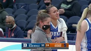 Celeste Taylor Screams In Pain After Getting LEVELED  Helped Off The Court With Injured Shoulder [upl. by Mikkanen61]