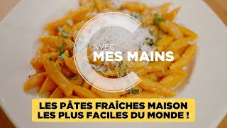 Les pâtes fraîches maison les plus faciles du monde [upl. by Durand]