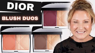 NEW Dior Blush amp Glow Duos  Plum amp Coral  Dior Forever Skin Contour in Tan [upl. by Anoyek]