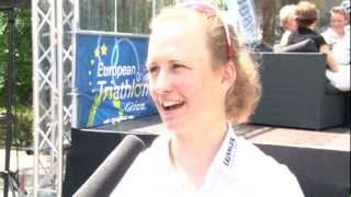 Challenge Kraichgau 2012 Prerace Interview Julia Gajer  Die erste Halbzeit reicht mir [upl. by Ardnassela]