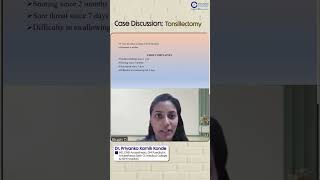 How Its Done Tonsillectomy in RealTime with Dr Priyanka Karnik Konde [upl. by Merrel946]