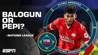 Who Should lead the attack for the USMNT Folarin Balogun or Ricardo Pepi  ESPN FC [upl. by Kee]