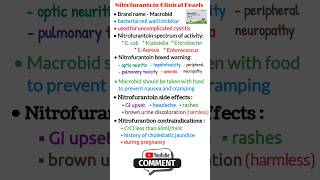 Antibiotics pharmacology Nitrofurantoin Macrobid pharmacology made easy antibiotics short video [upl. by Alius]