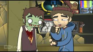 Livin With Steve Animated Zombie Cartoon  Livin Without Steve  Ep6 [upl. by Bentlee]