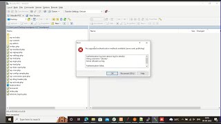 How to resolve winscp no supported authentication methods available error [upl. by Tallulah]