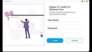 The Free Ultimate UI Design Tool krypton UI toolkit for Windows Forms [upl. by Eberhart]