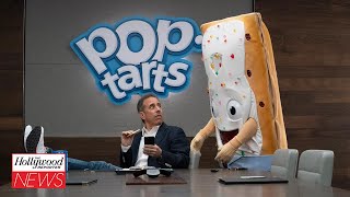 Jerry Seinfeld Brings Back Seinfeld Characters in Promo for His PopTarts Movie  THR News [upl. by Ariaec]