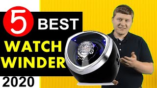 Best Watch Winder 2020 🏆 Top 5 Best Automatic Watch Winder Reviews 🌟Buying Guide🌟 [upl. by Mikkanen]