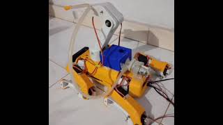 Team Deepflow Tesseract  AI Quadruped Robot For Water Pesticide Spraying [upl. by Tormoria]