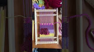 Quick Weaving Basics for Beginners 1 Minute Weaving Tutorial [upl. by Ynobe372]