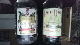 WD Liquors Light Rum vs Ron Rio Silver [upl. by Pavior]