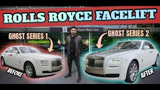 ROLLS ROYCE GHOST SERIES 1 FACELIFT TO SERIES 2 [upl. by Iralam175]