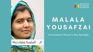 Meet Malala Yousafzai  International Womens Day [upl. by Naoma237]