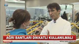 Ağrı Bantları Dikkatli Kullanılmalı [upl. by Emiatej]