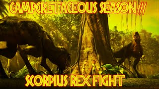 CAMP CRETACEOUS SEASON 3 SCORPIUS REX FIGHT [upl. by Madlin50]