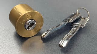 896 Unusual Curved Key Dimple Lock Picked and Gutted [upl. by Lucchesi]