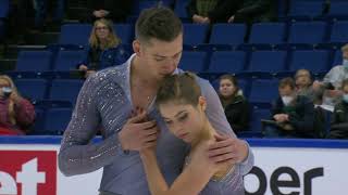 Anastasia MISHINA  Aleksandr GALLIAMOV FS 08102021 Finlandia Trophy 2021 [upl. by Guss]