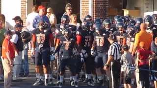 Sacred Heart Football vs Bucknell Bison  Entrances  Saturday September 28 2013 [upl. by Ehrsam]