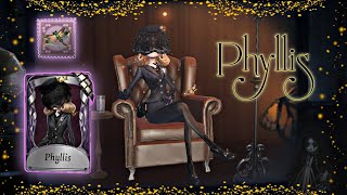 Identity V Entomologist  Phyllis Skin Deduction Star  Gameplay [upl. by Coumas784]