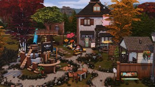 Newcrest  Asphalt Abodes 🌞 Child Playground  The Sims 4  Stop Motion Speed Build No CC [upl. by Dusty]