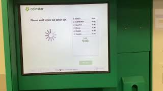 Coinstar Coin Machine At Walmart [upl. by Sager]