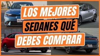 Los mejores SEDANES que DEBES COMPRAR [upl. by Pembroke]