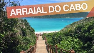 Arraial do Cabo  Brasil  3 praias imperdíveis em 3 minutos  3em3 [upl. by Avner]