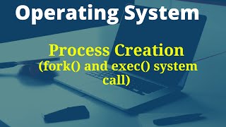 35 Process creation  fork and exec system call  Explained using an example [upl. by Mcnully]