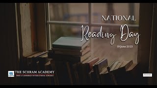 National Reading Day I The Schram Academy I Cambridge CAIE [upl. by Akisej]