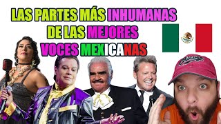 CANTANTES MEXICANOS QUE OLVIDARON SER HUMANOS Y FLIPÉ😱 EN LAS REACCIONES🔝 ¿ES TAN ALTO EL NIVEL [upl. by Itirp]