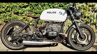 BMW R80 monolever CAFE RACER by MAREKCAMBRIDGE [upl. by Athalia]