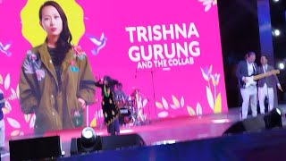 Riyadh Season 2023 Nepali Concert Female Singer Trishana Gurung Saudi Arabia Riyadh Al Sawedi Park [upl. by Moreno]